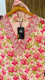 Premium pure cotton V neck cotton suit set