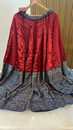 Gaji silk elasticated skirt