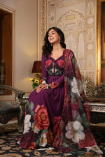 Pretty shiffon gorgeous Anarkali suit set