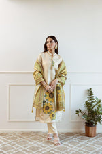 Premium shimmer tissue digital printed suit set