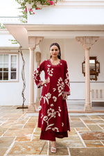 Heavy rayon digital printed kurta pant