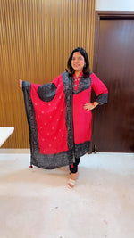 Pure muslin silk digital printed suit set