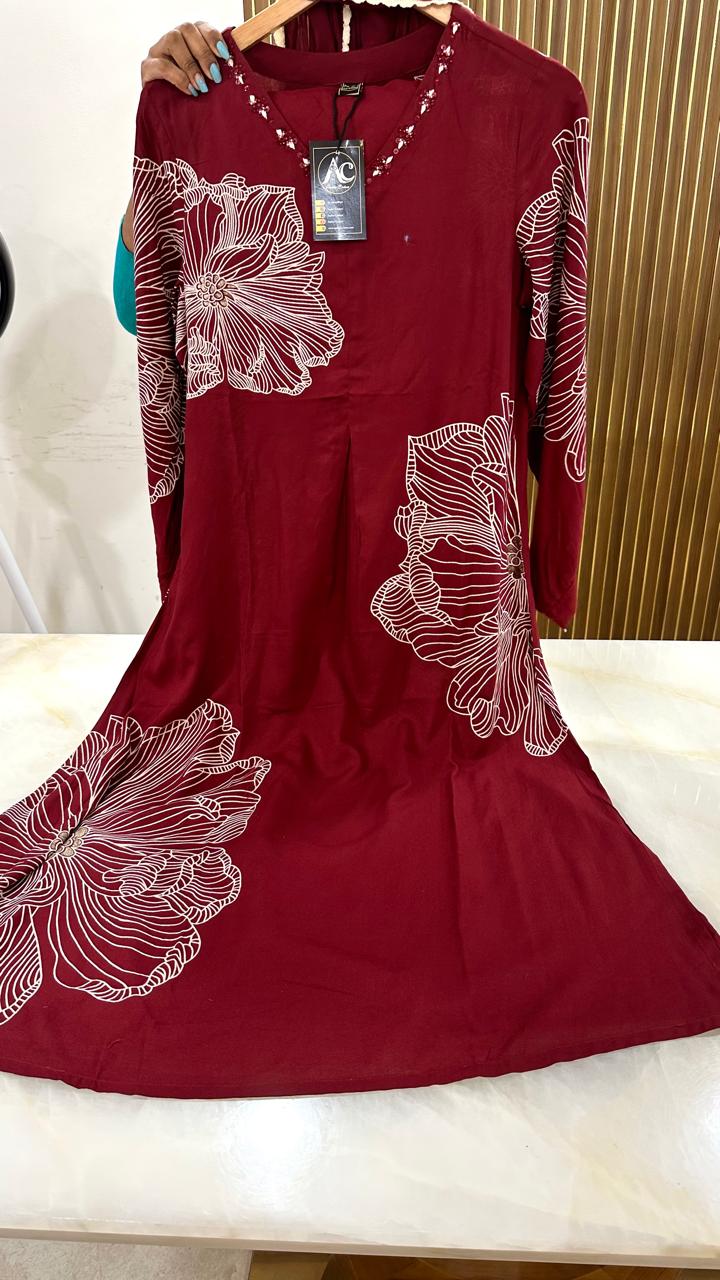 Heavy rayon both sided pocket suit set