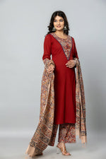 Pretty kalamkari suit set