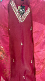 Pretty premium crushed tissue suit set