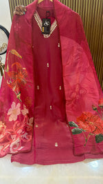 Pretty premium crushed tissue suit set