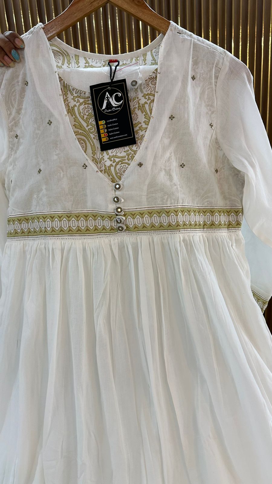 Premium mul cotton kurta pant set