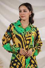 Celebrity style pure muslin silk co ord