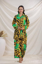 Celebrity style pure muslin silk co ord