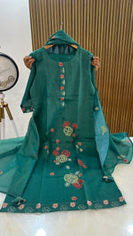 Premium shimmer tissue suit set