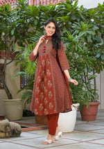 Pretty cotton full suit set