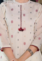 Premium cotton weaved suit set