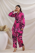 Celebrity style pure muslin silk co ord