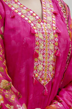 Premium shiffon Anarkali suit set