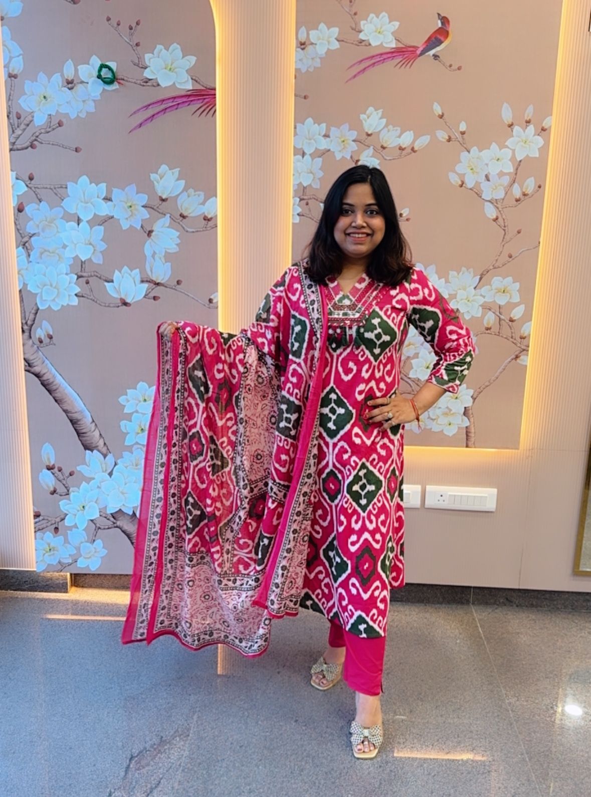 Pretty cotton Suit set