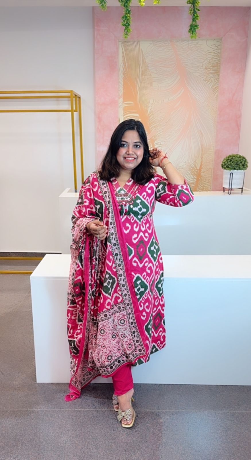 Pretty cotton Suit set