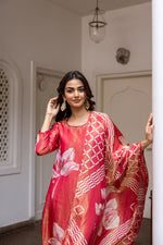 Gorgeous shimmer tissue with lining suit set