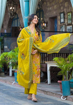 Premium cotton V neck suit set