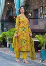 Premium cotton V neck suit set