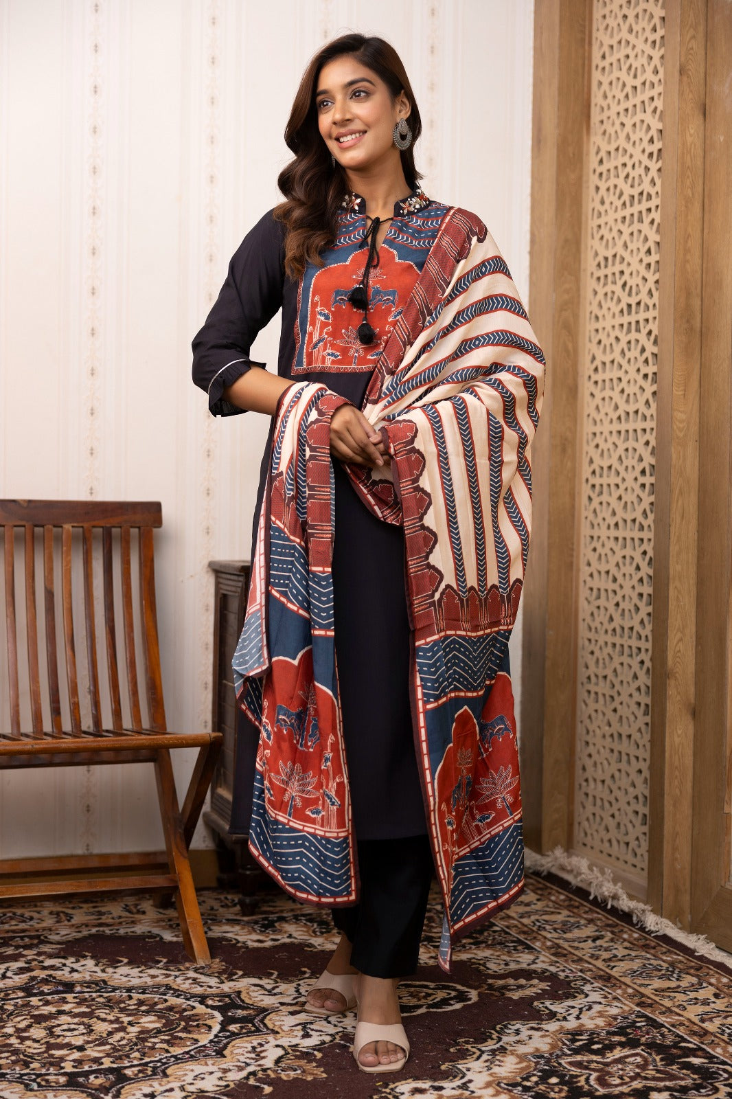 Pretty muslin suit set