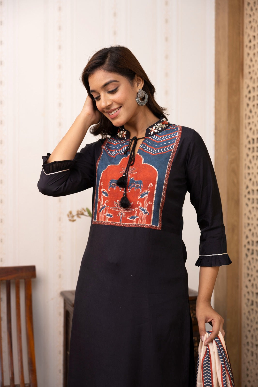 Pretty muslin suit set