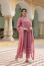 Pretty Georgette lining suit set