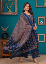 Pretty cotton full suit set