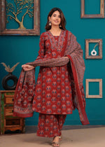 Pretty cotton full suit set