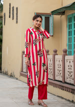 Premium crepe digital printed kurta pant
