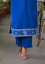 Gorgeous cotton Worli art cotton kurta pant