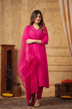 Pretty Russian silk must buy suit set