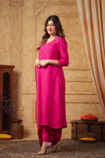 Pretty Russian silk must buy suit set