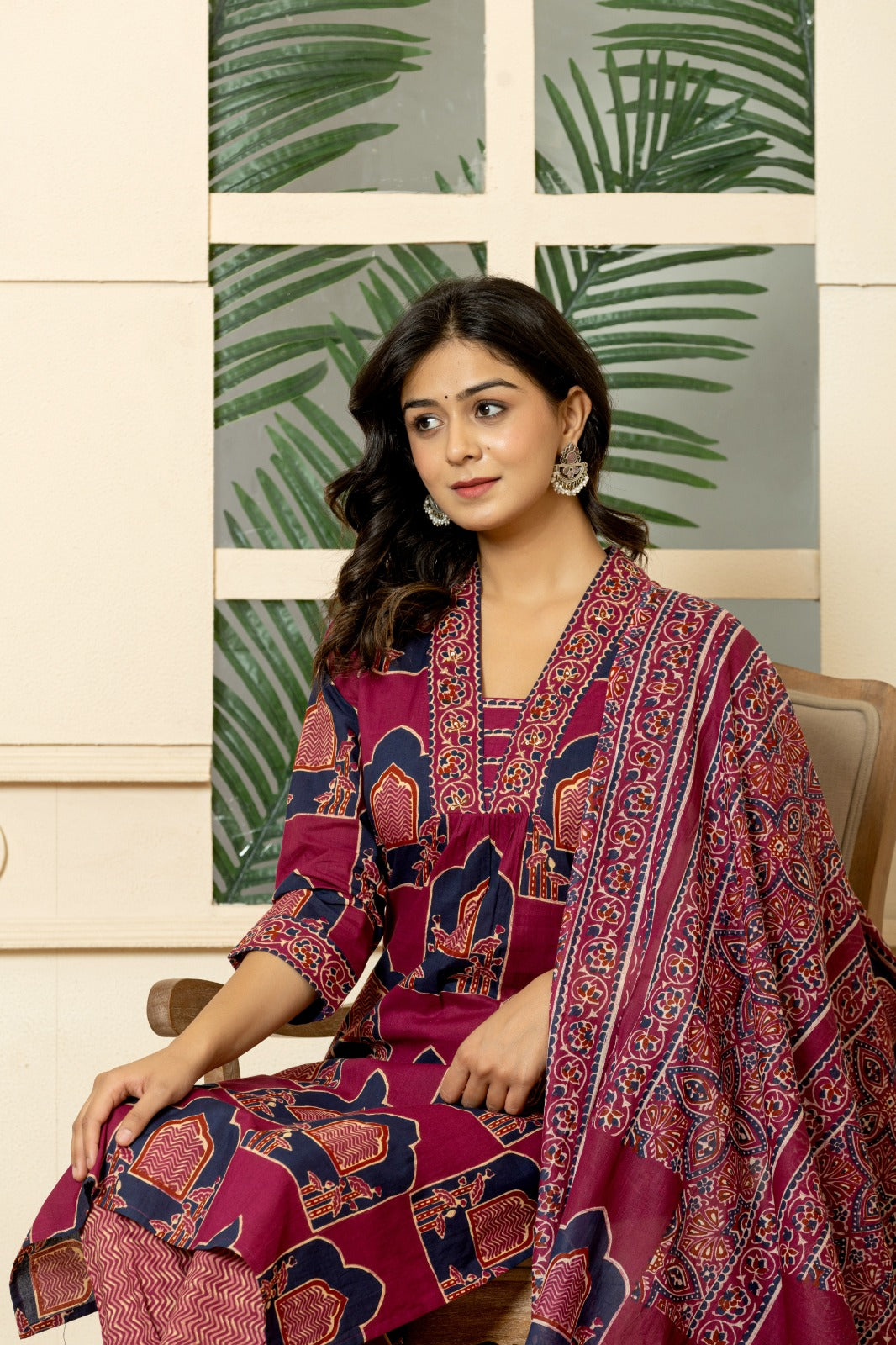 Pretty cotton full suit