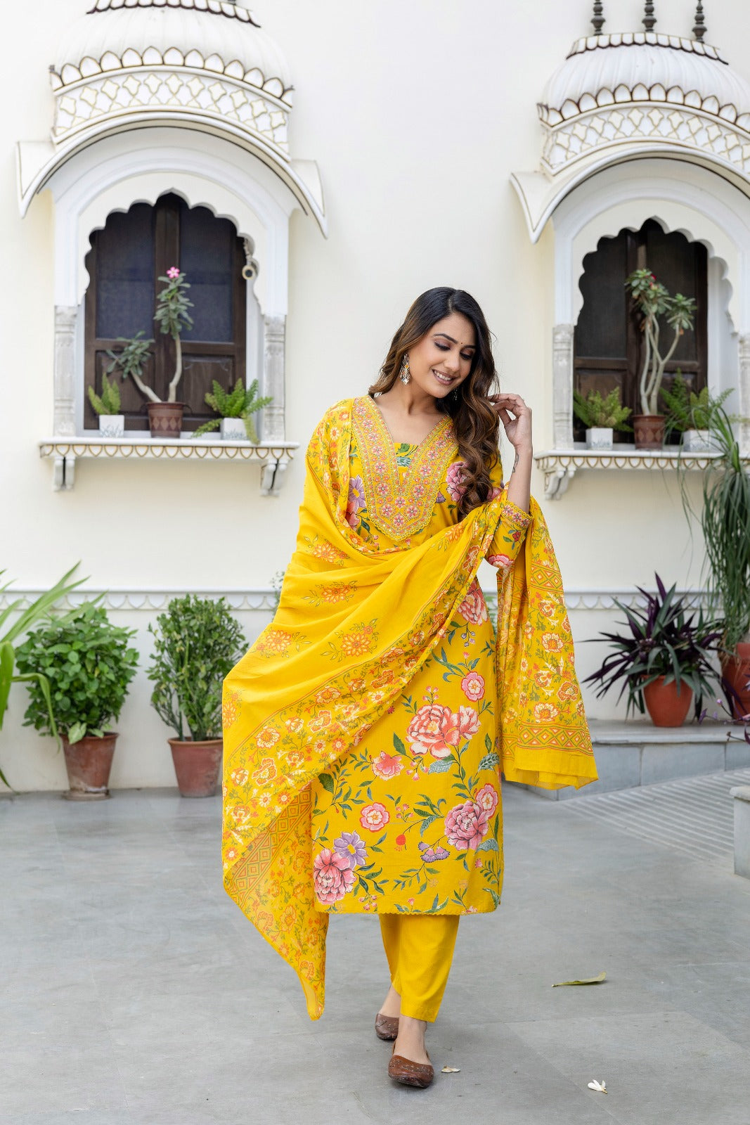 Pretty cotton full suit