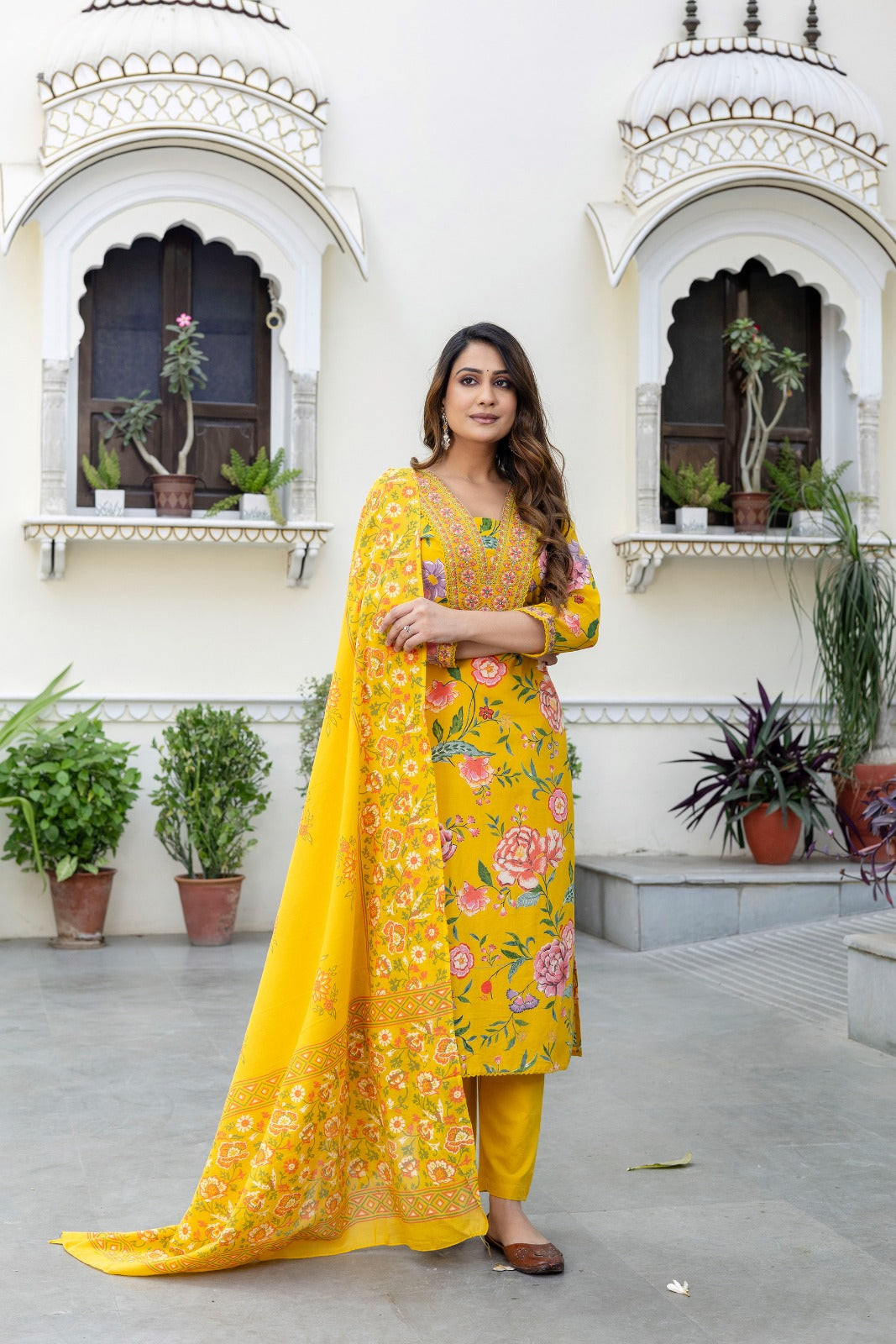 Pretty cotton full suit