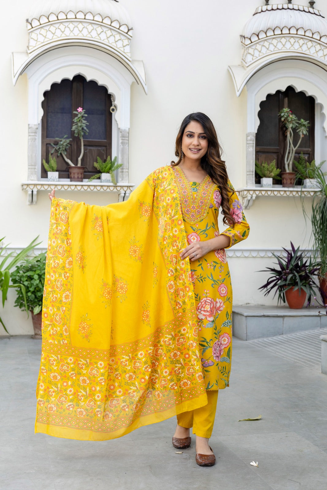 Pretty cotton full suit