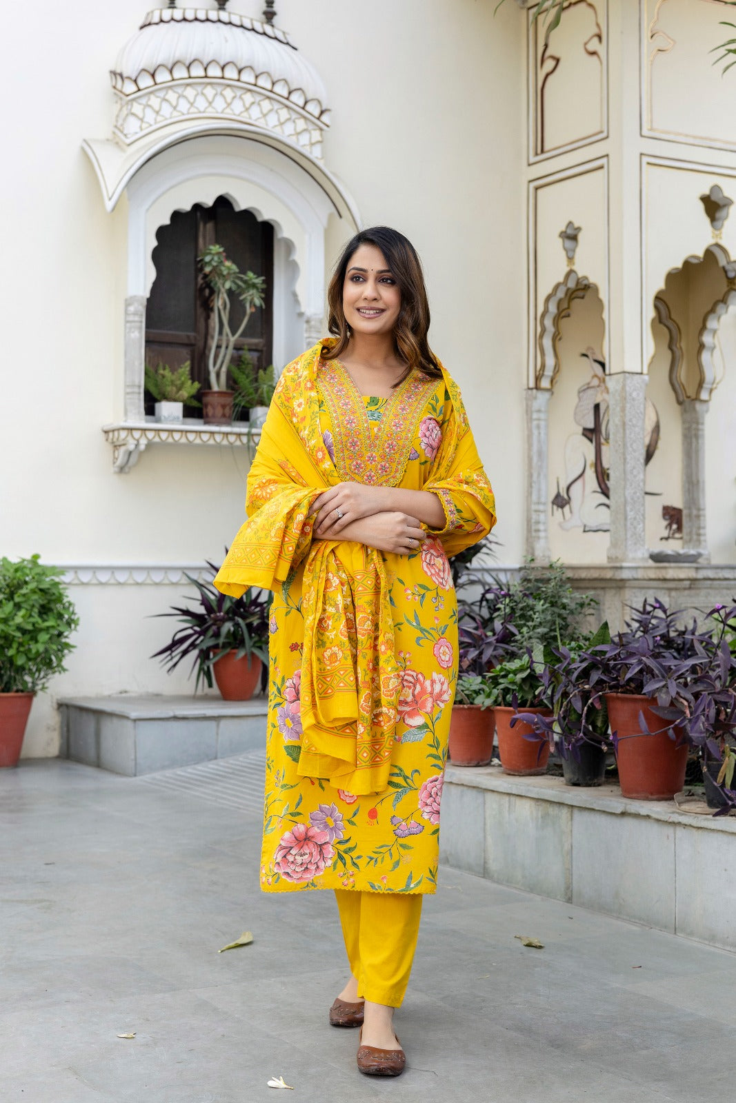 Pretty cotton full suit