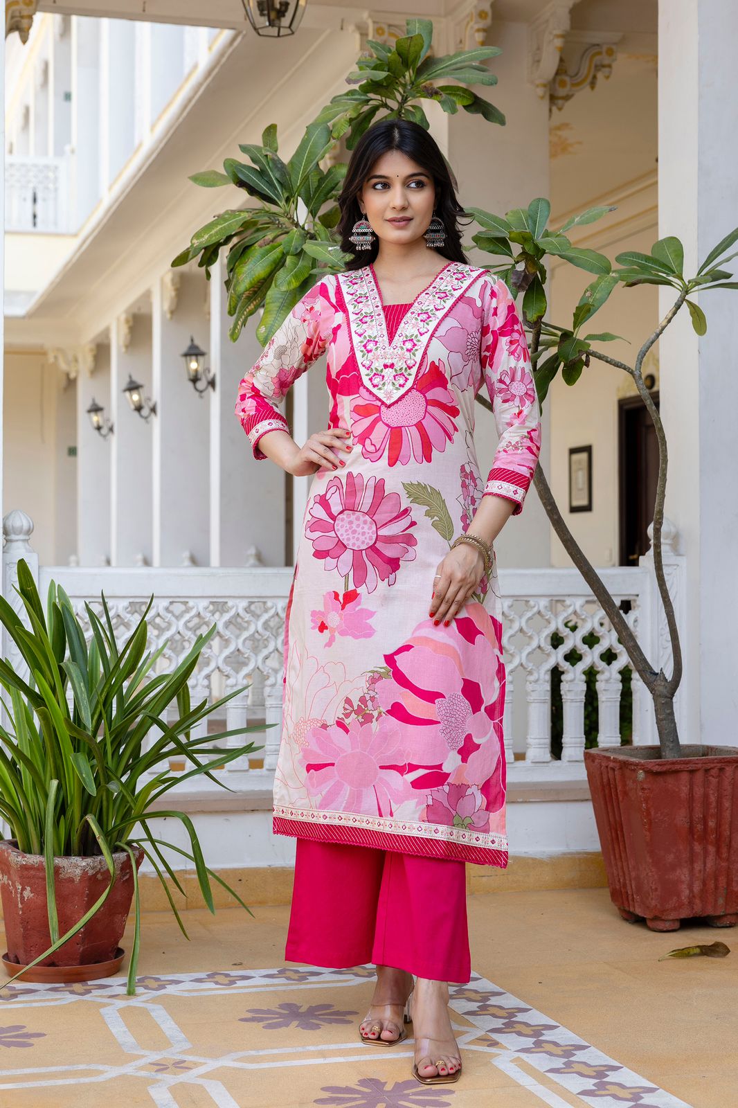 Pretty cotton full suit