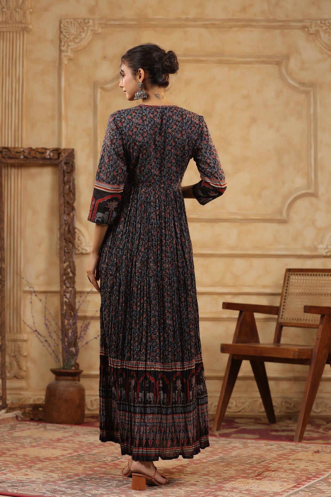 Premium cotton mul cotton lining gown