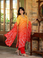 Pure muslin silk suit set