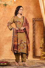 Pretty kalamkari suit set