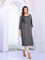 Premium rayon embellished kurta
