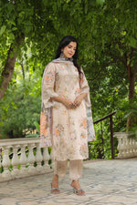 Premium cotton with Zari work