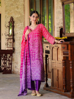 Pure muslin silk suit set