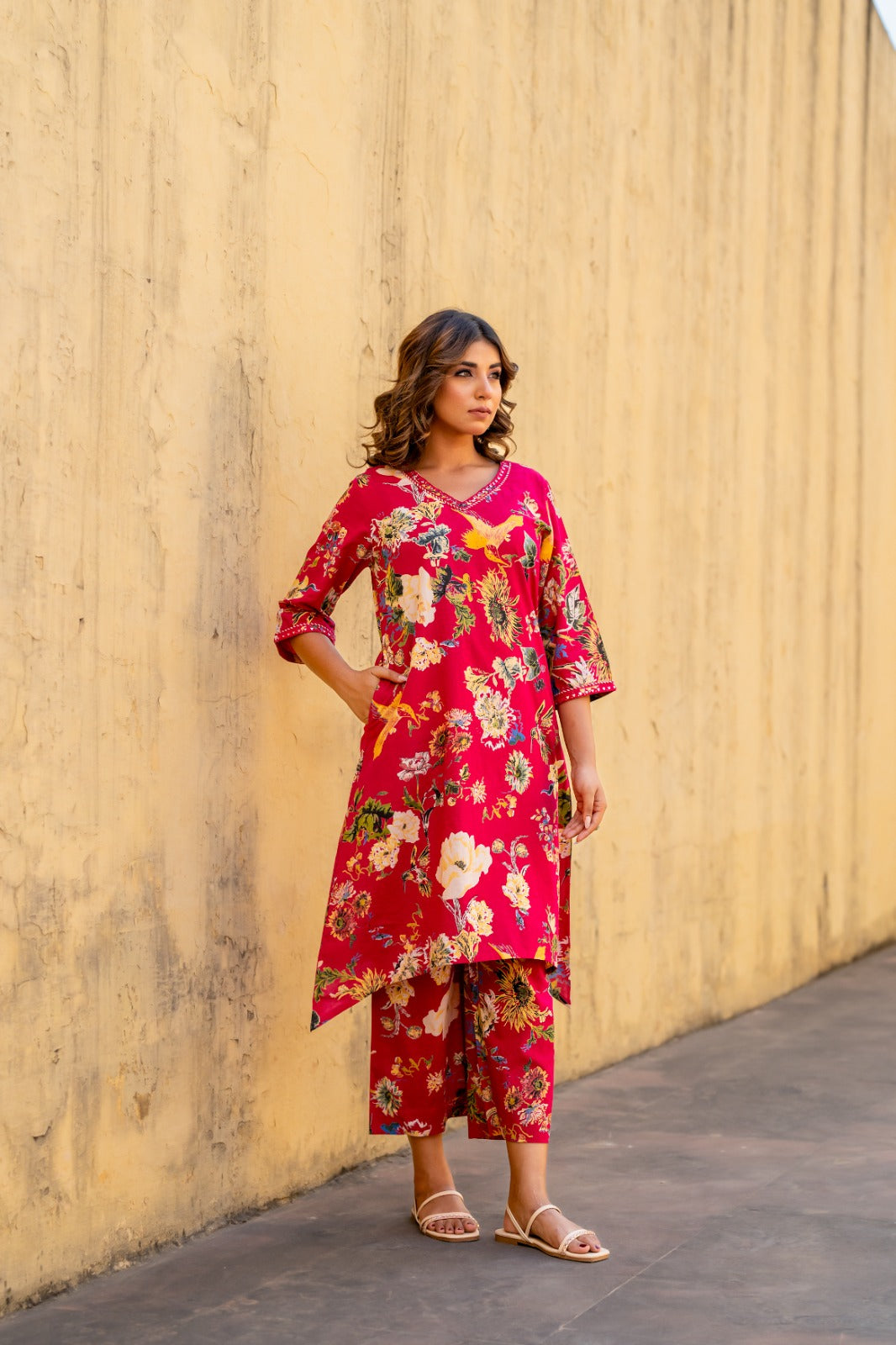 Premium cotton coord set