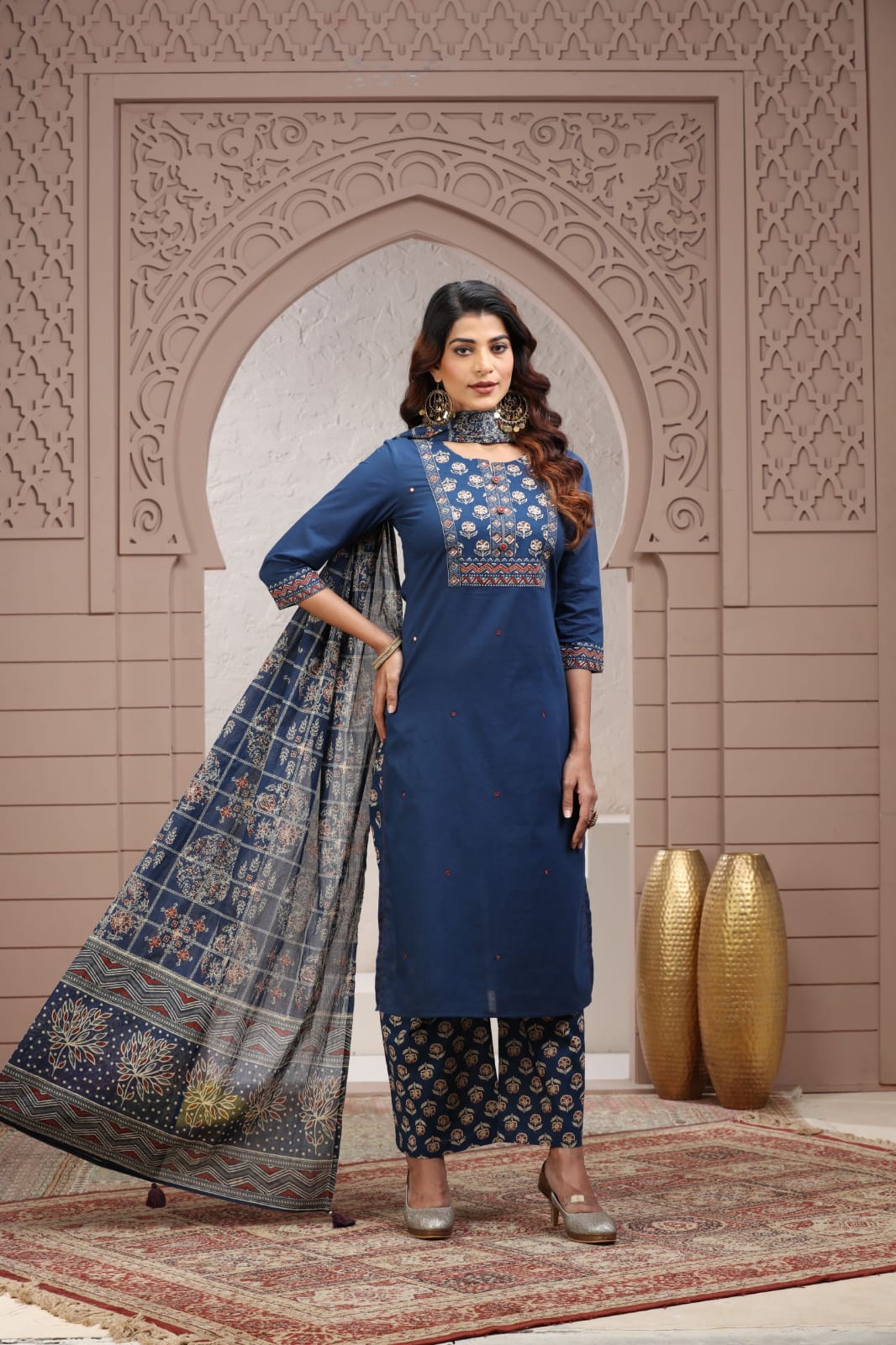 Pretty cotton suit set