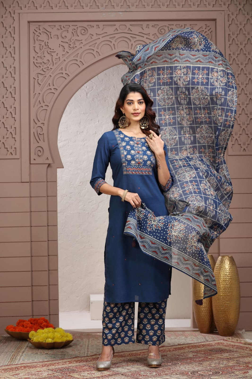 Pretty cotton suit set