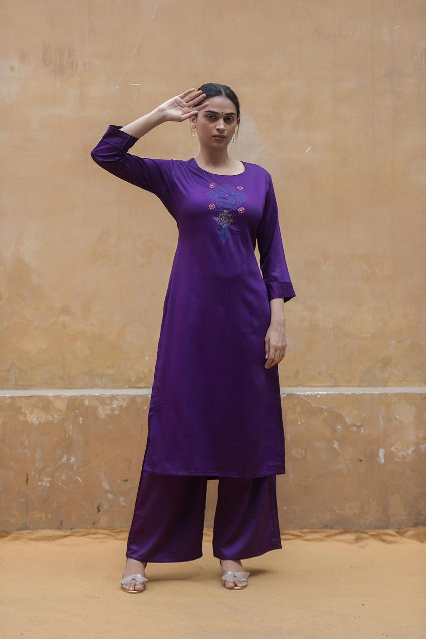 Pretty gaji silk kurta pant