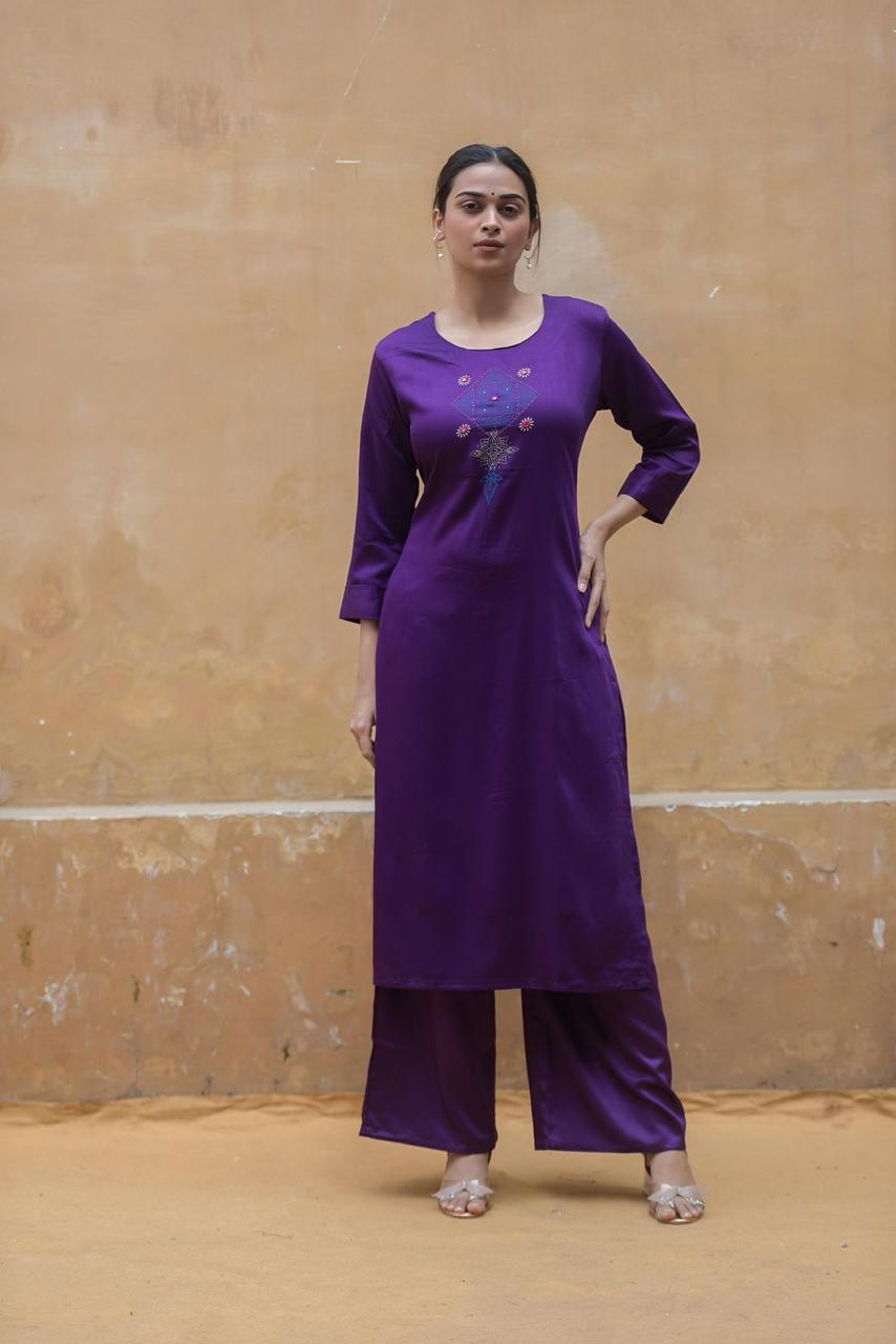 Pretty gaji silk kurta pant