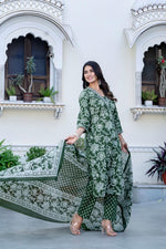 Pretty cotton full suit set